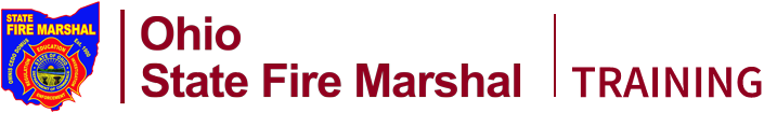 Ohio State Fire Marshal Training Portal